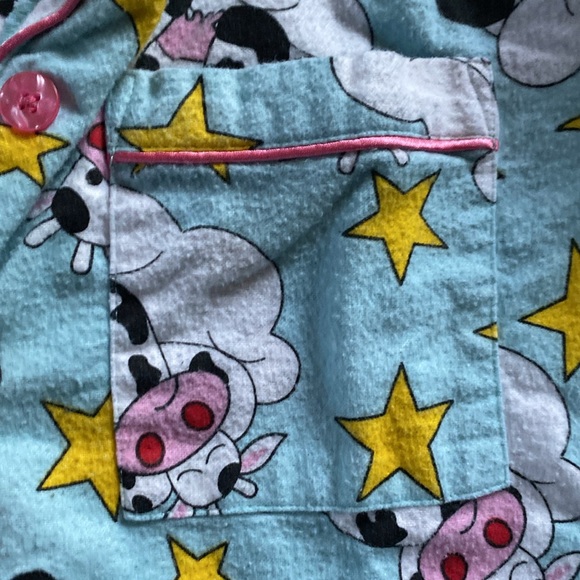 Joe Boxer Intimates & Sleepwear Kmart Joe Boxer Flannel Pajamas Cow